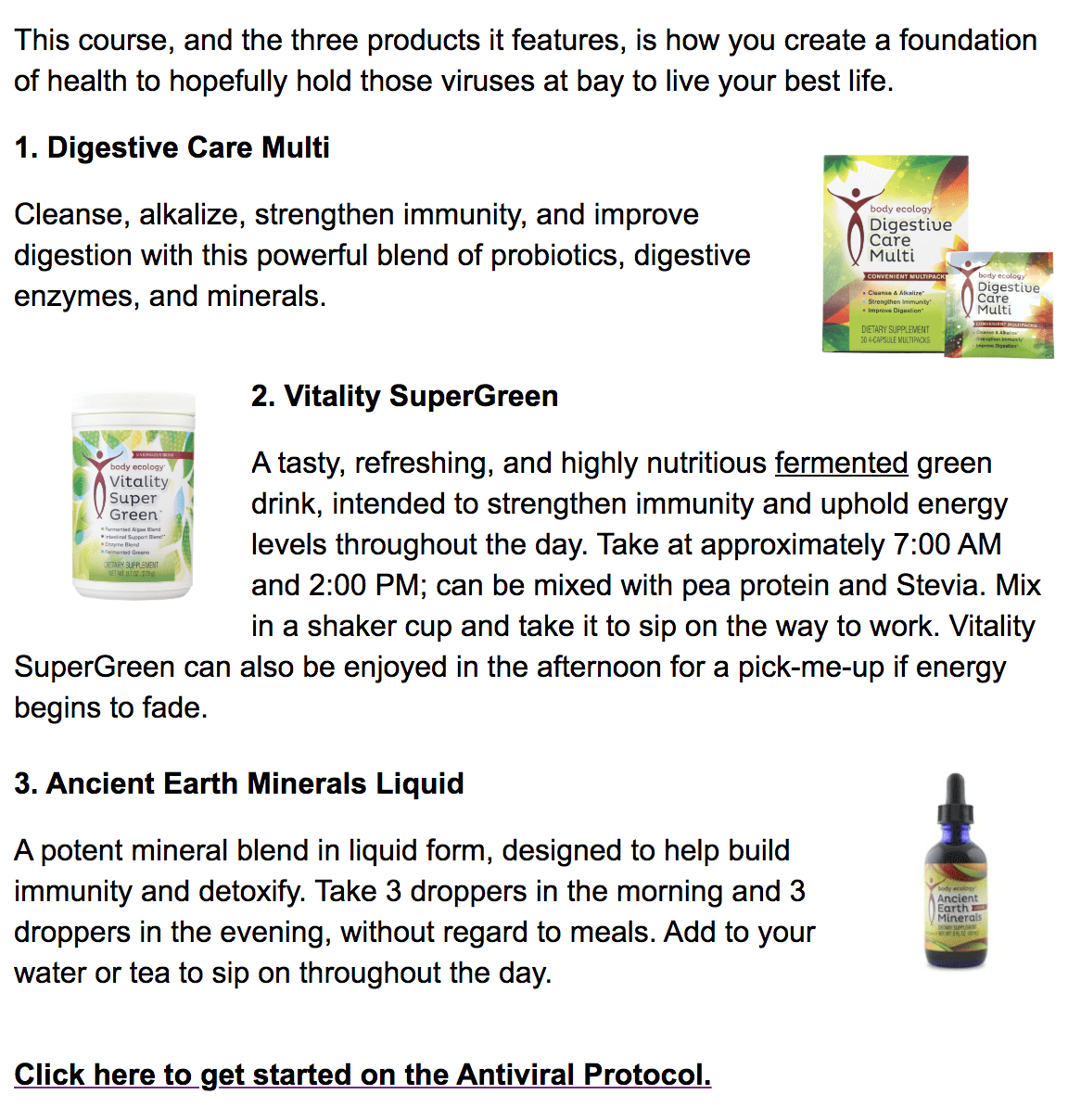 natural antivirals