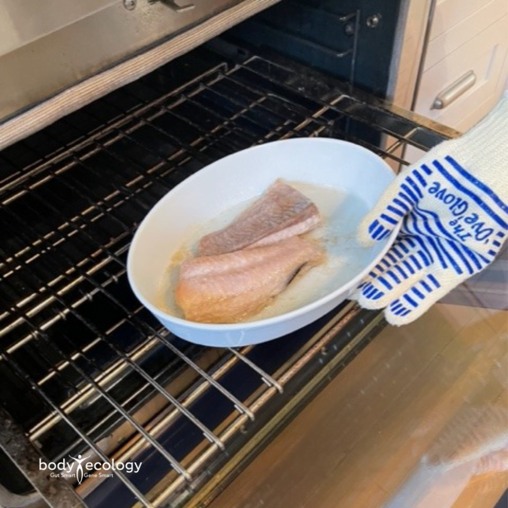 baking glazed fish